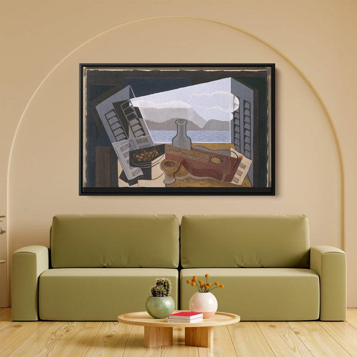 The Open Window by Juan Gris - Canvas Artwork