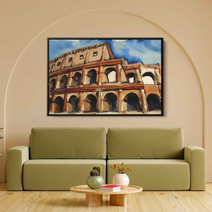 Watercolor Colosseum #112 - Kanvah