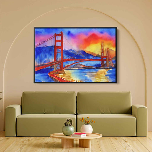 Watercolor Golden Gate Bridge #108 - Kanvah