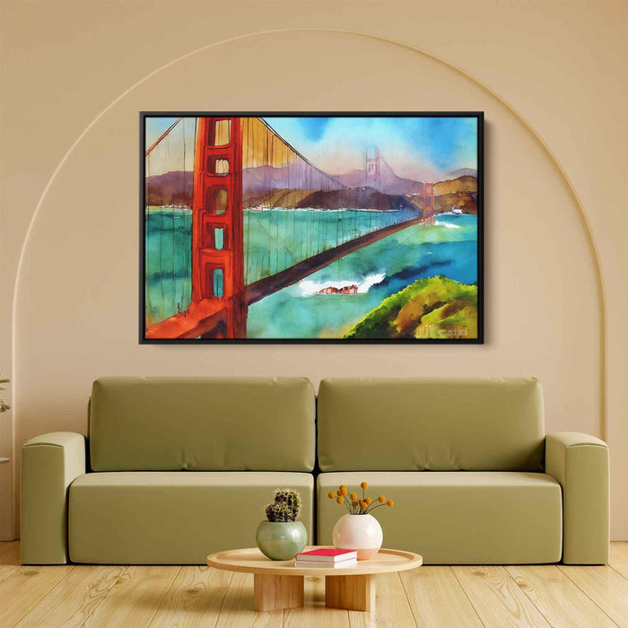 Watercolor Golden Gate Bridge #113 - Kanvah
