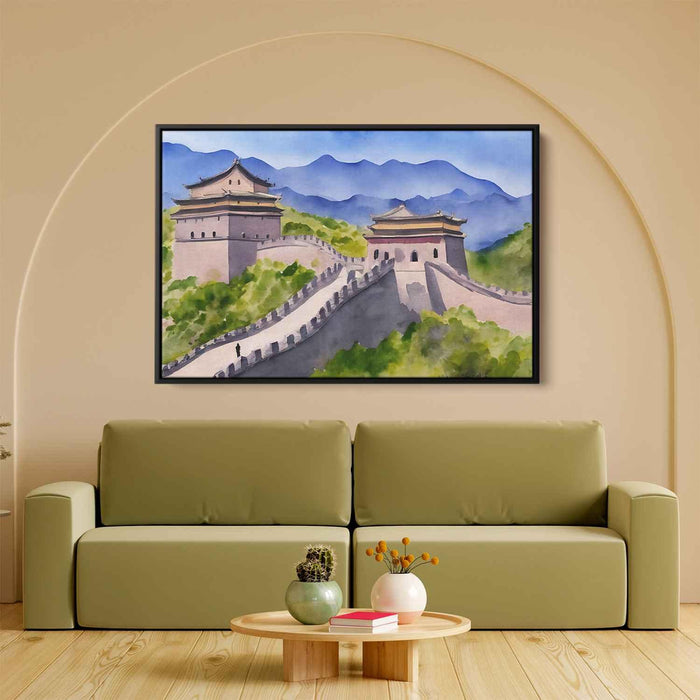 Watercolor Great Wall of China #110 - Kanvah