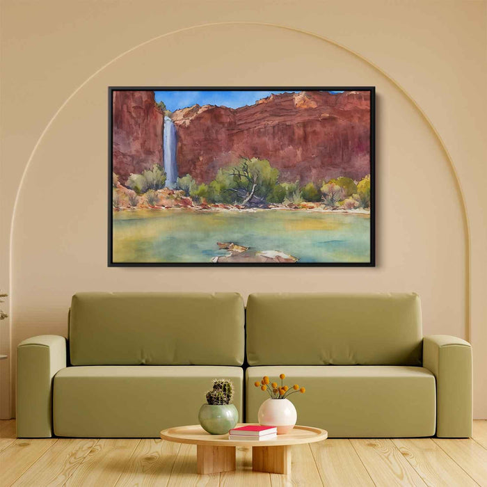 Watercolor Havasu Falls #106 - Kanvah