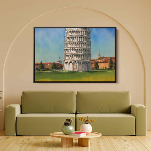 Watercolor Leaning Tower of Pisa #110 - Kanvah