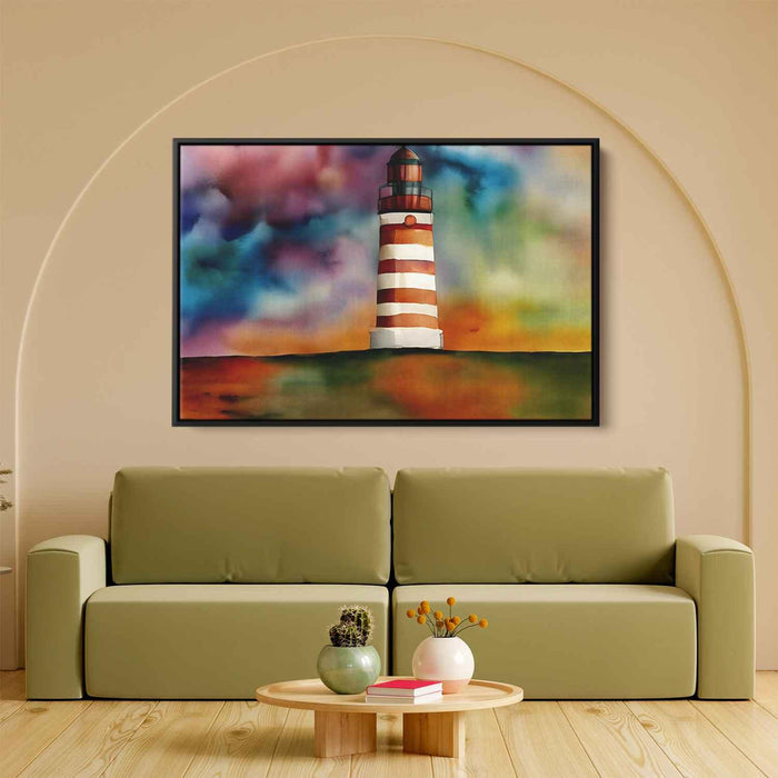Watercolor Lighthouse #106 - Kanvah