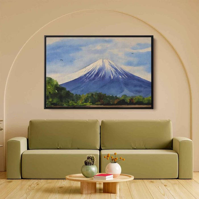 Watercolor Mount Fuji #108 - Kanvah