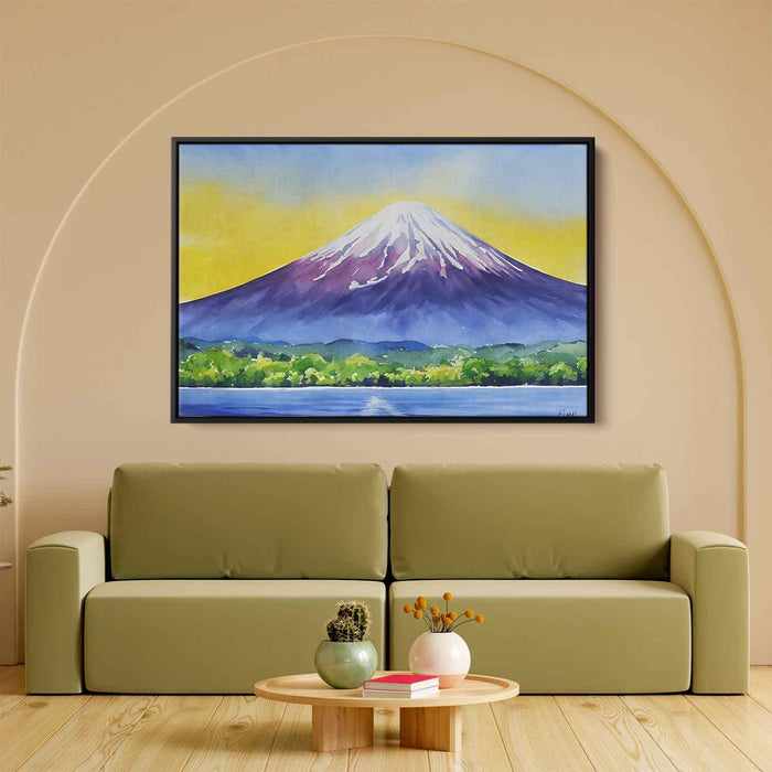 Watercolor Mount Fuji #113 - Kanvah