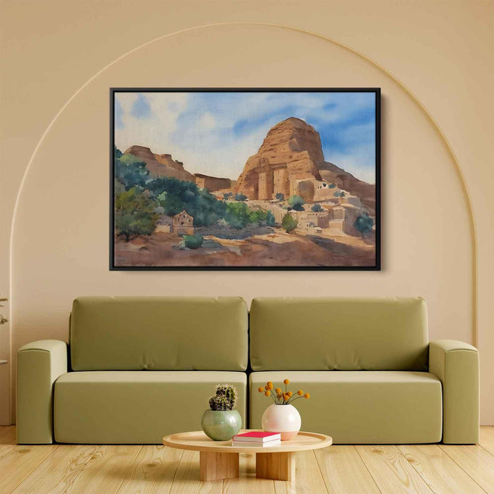 Watercolor Petra #105 - Kanvah