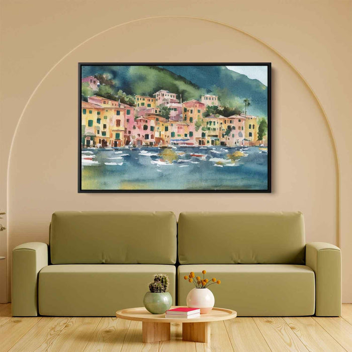 Watercolor Portofino #112 - Kanvah