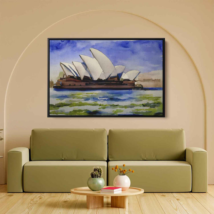 Watercolor Sydney Opera House #113 - Kanvah