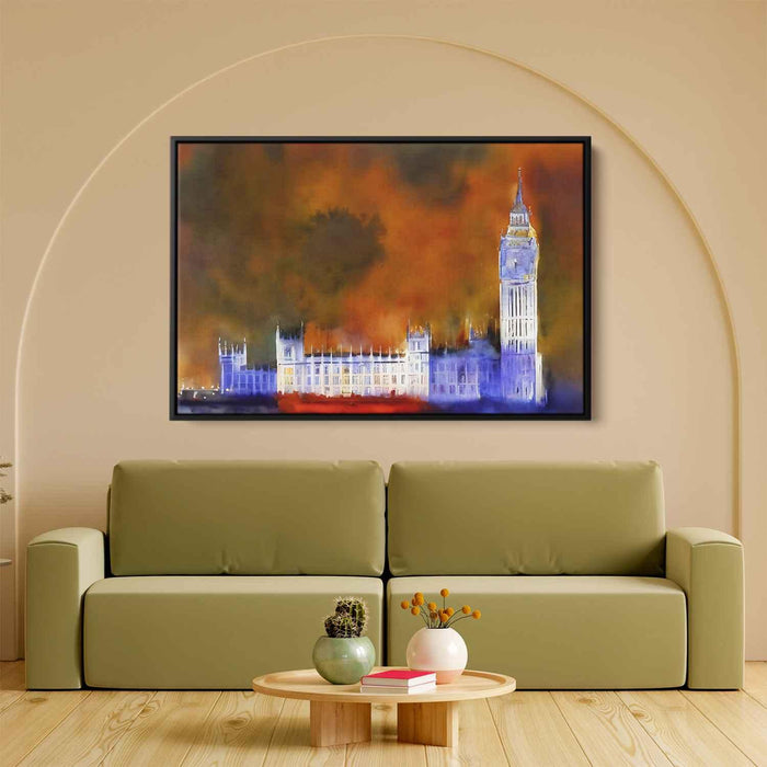 Watercolor Palace of Westminster #123 - Kanvah