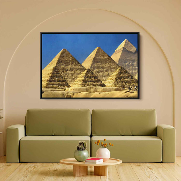 Watercolor Pyramids of Giza #106 - Kanvah