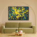 Yellow Abstract Splatter #106 - Kanvah