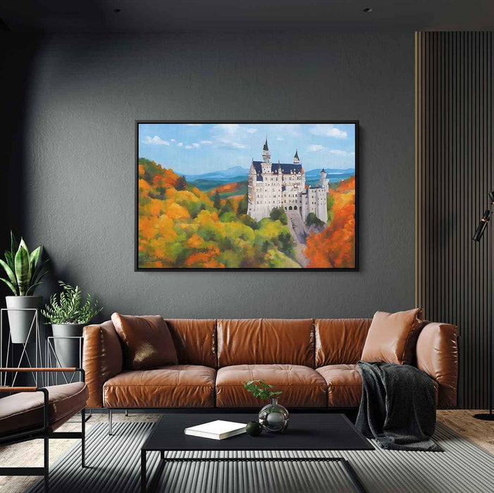 Abstract Neuschwanstein Castle #102 - Kanvah