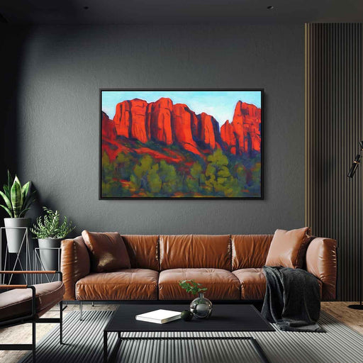 Abstract Sedona Red Rocks #121 - Kanvah