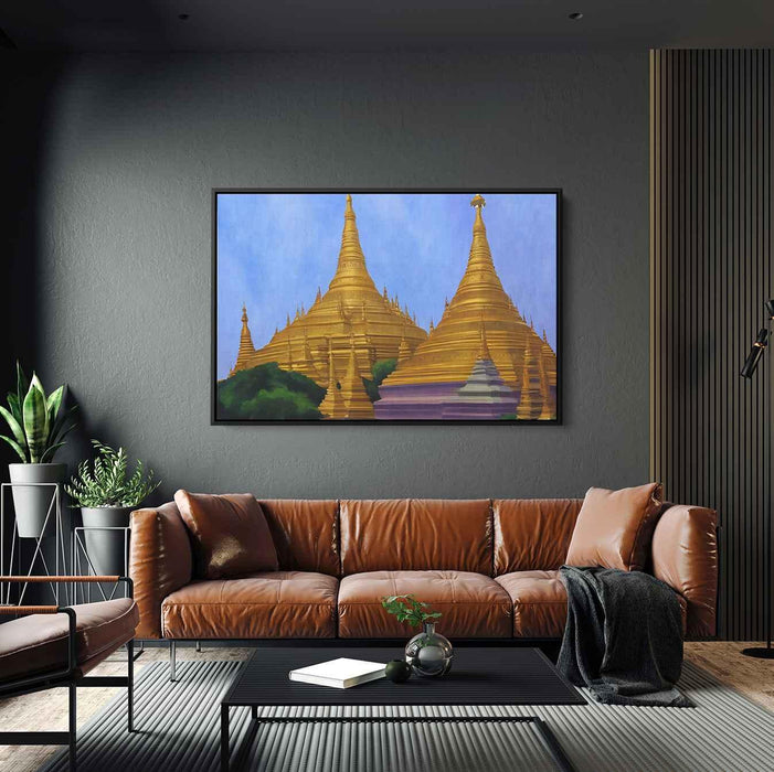 Abstract Shwedagon Pagoda #130 - Kanvah