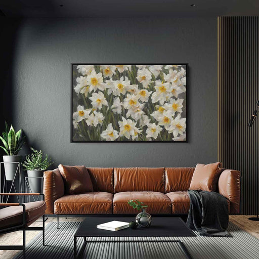 Contemporary Oil Daffodils #130 - Kanvah