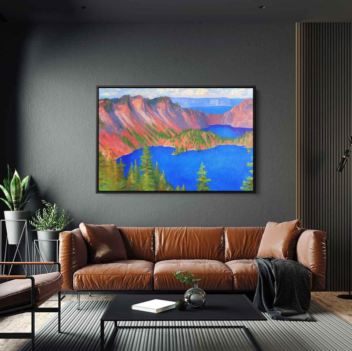 Impressionism Crater Lake #102 - Kanvah