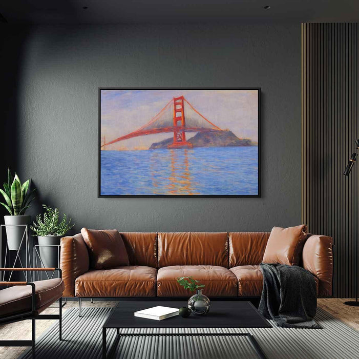 Impressionism Golden Gate Bridge #102 - Kanvah