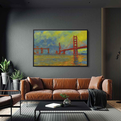 Impressionism Golden Gate Bridge #130 - Kanvah