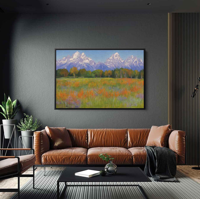 Impressionism Grand Tetons #102 - Kanvah