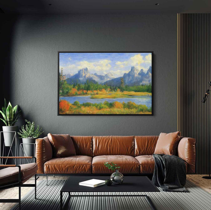 Impressionism Rocky Mountains #131 - Kanvah