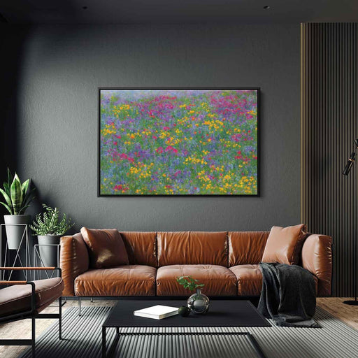 Impressionist Oil Wild Flowers #103 - Kanvah