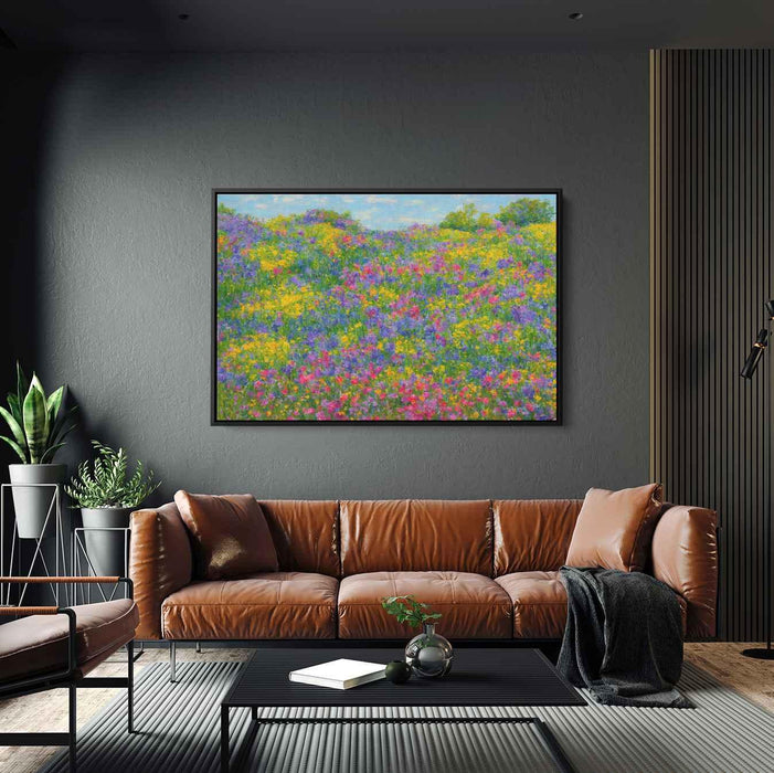 Impressionist Oil Wild Flowers #106 - Kanvah