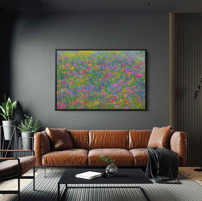 Impressionist Oil Wild Flowers #113 - Kanvah