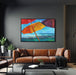 Abstract Beach Umbrellas #122 - Kanvah