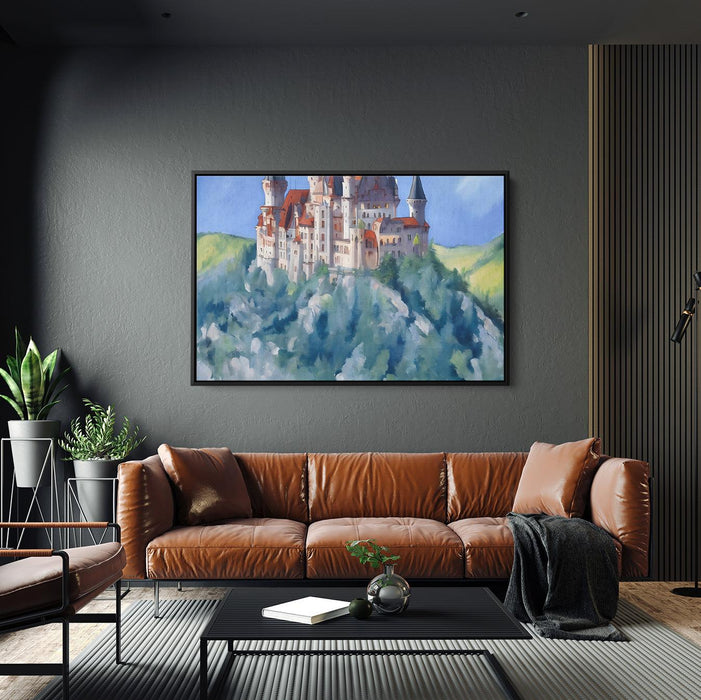Abstract Neuschwanstein Castle #122 - Kanvah