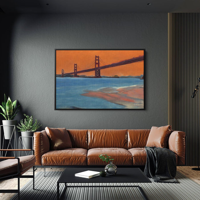 Realism Golden Gate Bridge #122 - Kanvah