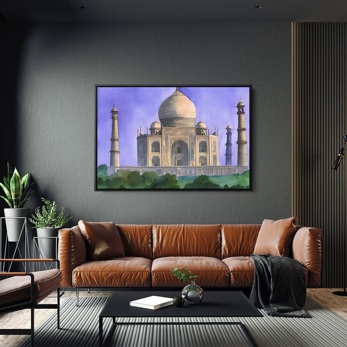 Watercolor Taj Mahal #122 - Kanvah