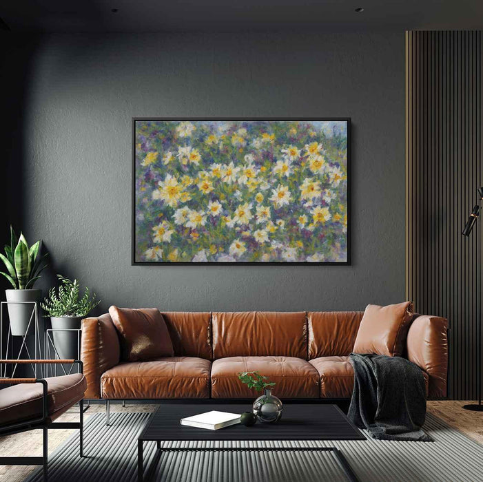 Daffodils Oil Painting #129 - Kanvah