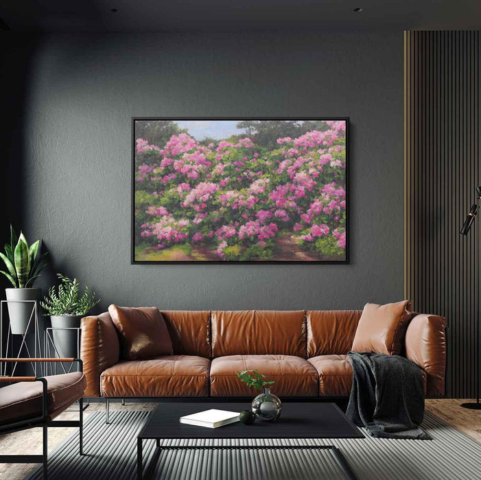 Rhododendron Oil Painting #111 - Kanvah