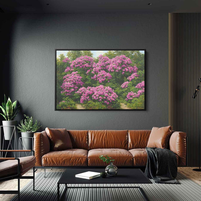 Rhododendron Oil Painting #135 - Kanvah