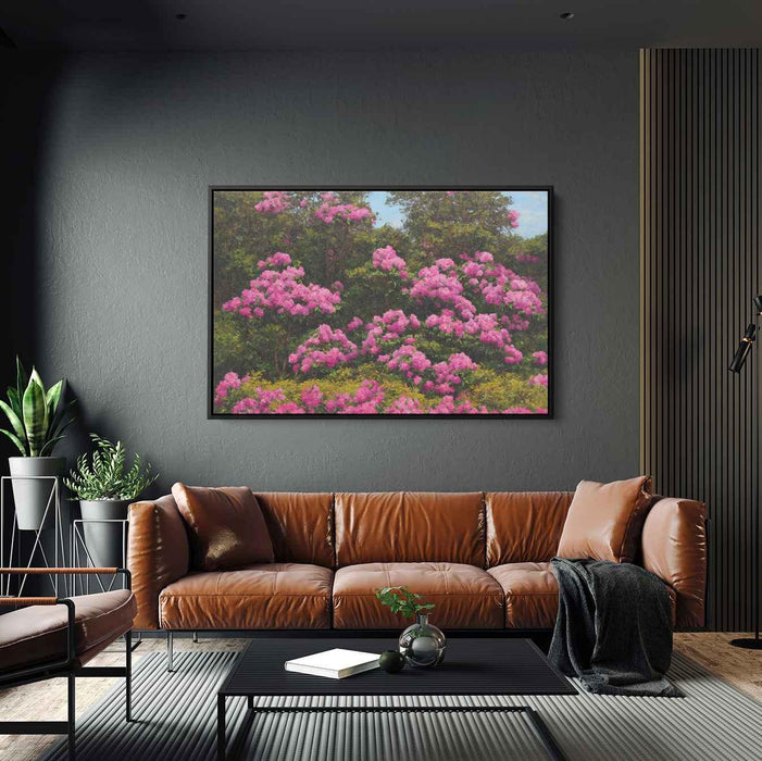 Rhododendron Oil Painting #136 - Kanvah