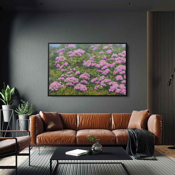 Rhododendron Oil Painting #139 - Kanvah