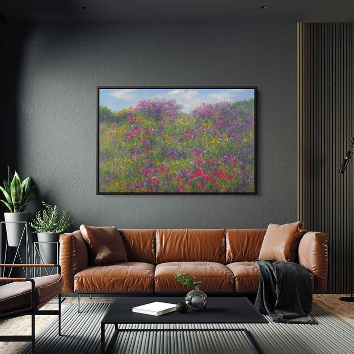 Wild Flowers Oil Painting #101 - Kanvah