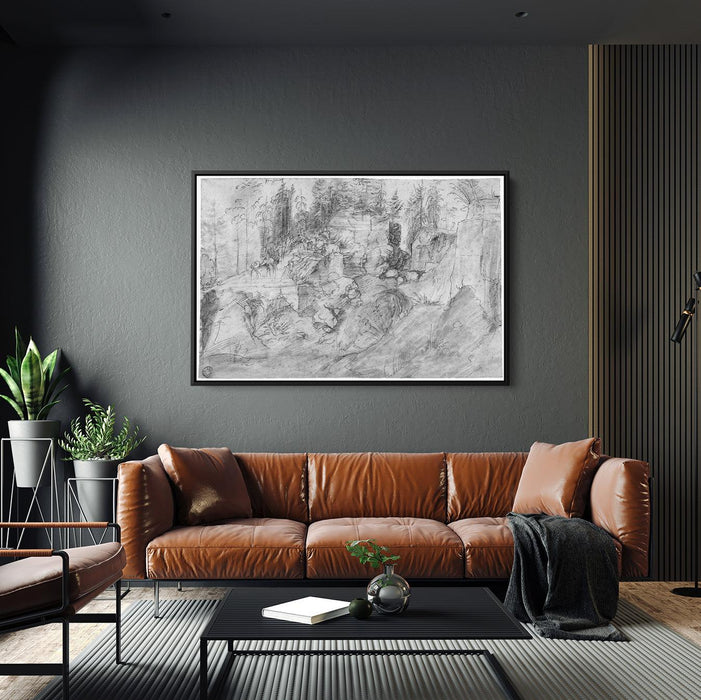 Quarry by Albrecht Durer - Canvas Artwork