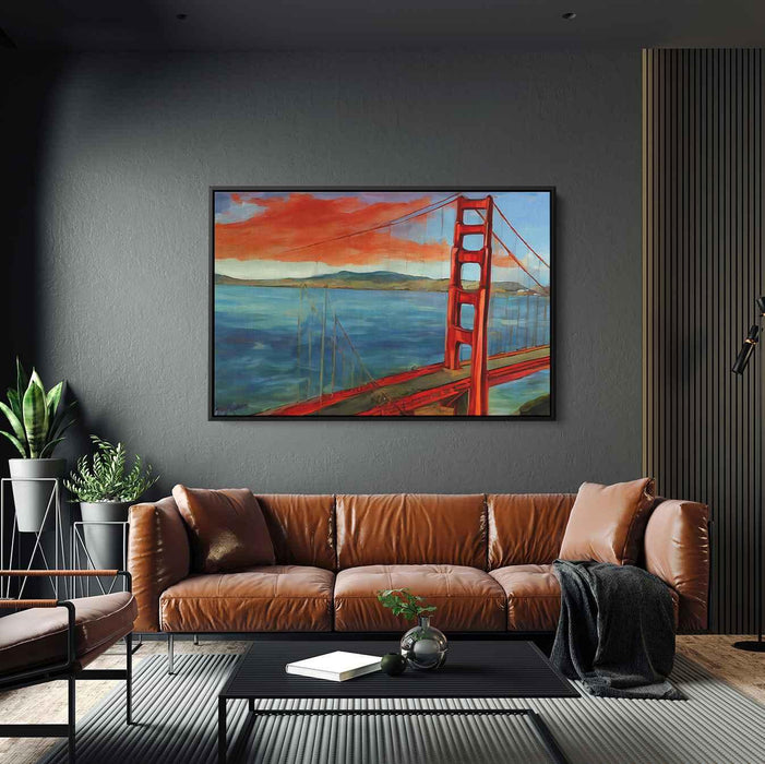 Realism Golden Gate Bridge #101 - Kanvah