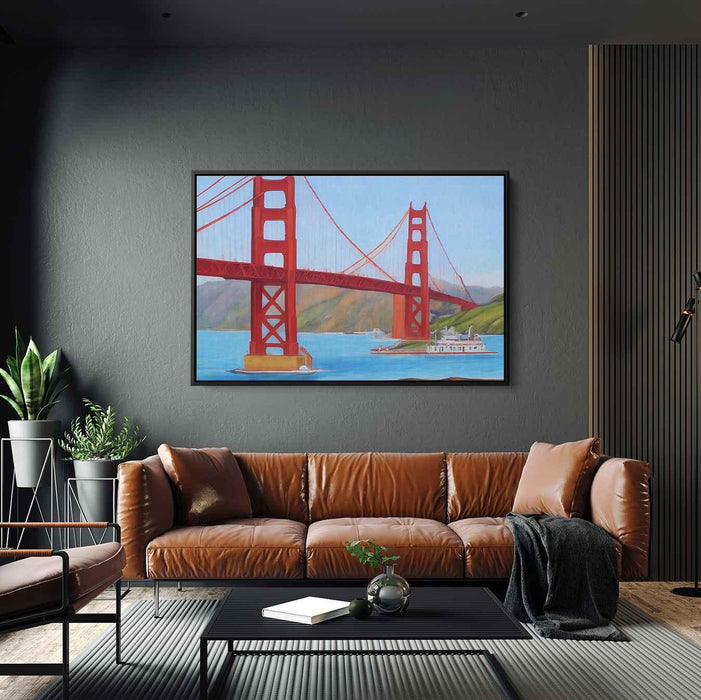 Realism Golden Gate Bridge #130 - Kanvah