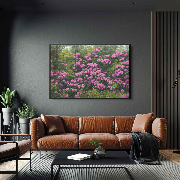 Realistic Oil Rhododendron #121 - Kanvah