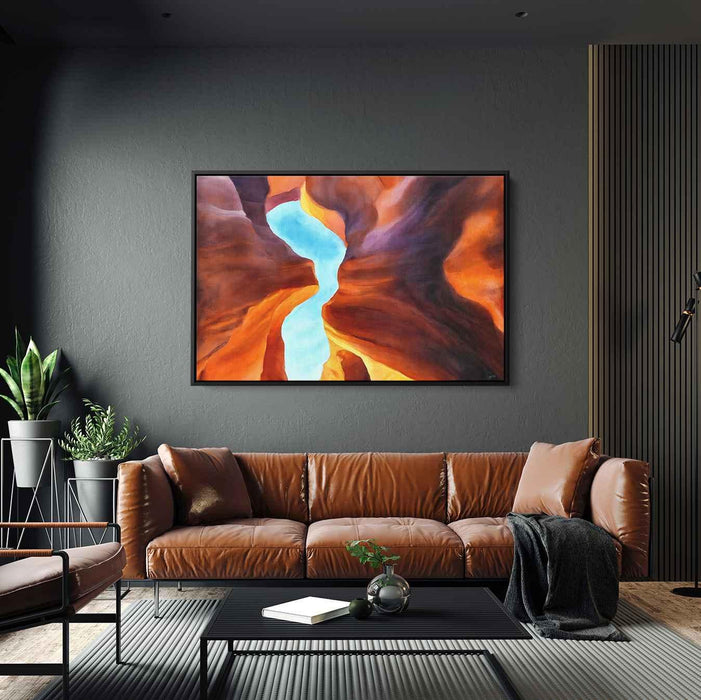 Watercolor Antelope Canyon #131 - Kanvah