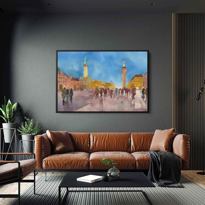 Watercolor Brandenburg Gate #132 - Kanvah