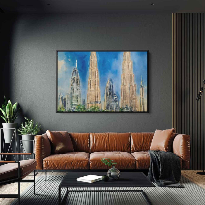 Watercolor Burj Khalifa #131 - Kanvah