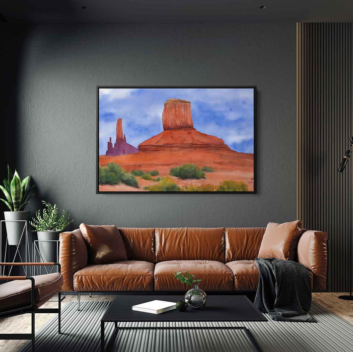 Watercolor Monument Valley #101 - Kanvah