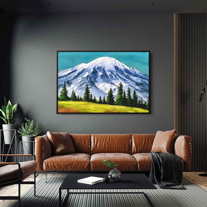 Watercolor Mount Rainier #121 - Kanvah