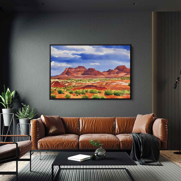 Watercolor Painted Desert #101 - Kanvah