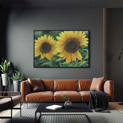 Watercolor Sunflower #101 - Kanvah