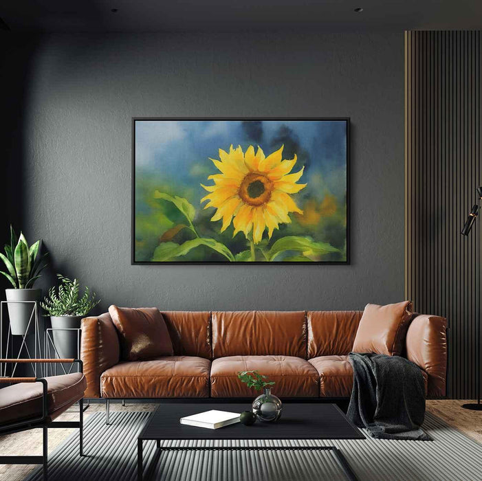 Watercolor Sunflower #121 - Kanvah